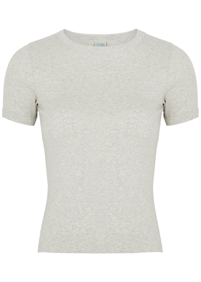 Flore Flore Car T-shirt In Heather Grey