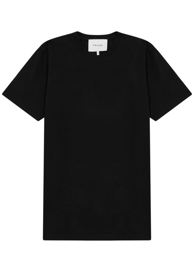 Frame Logo T-shirt Noir Cotton