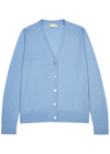 Tory Burch Simone Cardigan In Blue