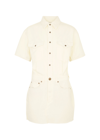 Rag & Bone Featherweight Lilah Mini Dress In Off White