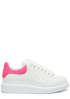 Alexander Mcqueen Oversized Lace-up Sneakers In White