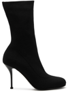 Alexander Mcqueen Alexander Mc Queen Black Boot With Heel In Black