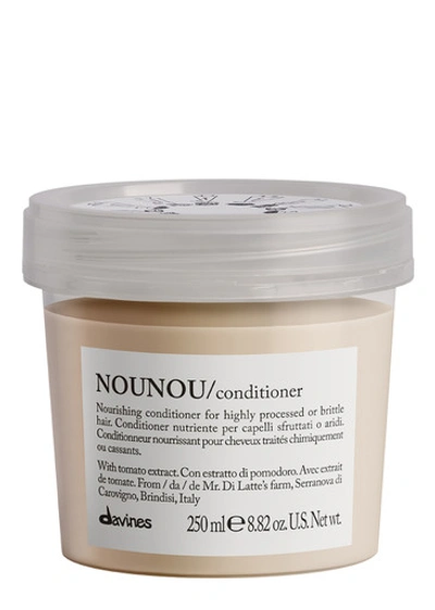 Davines Nounou Conditioner For Dry Hair 250ml In White