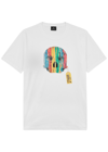 PS BY PAUL SMITH SKULL-PRINT COTTON T-SHIRT