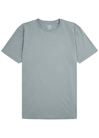 Colorful Standard Cotton T-shirt In Blue