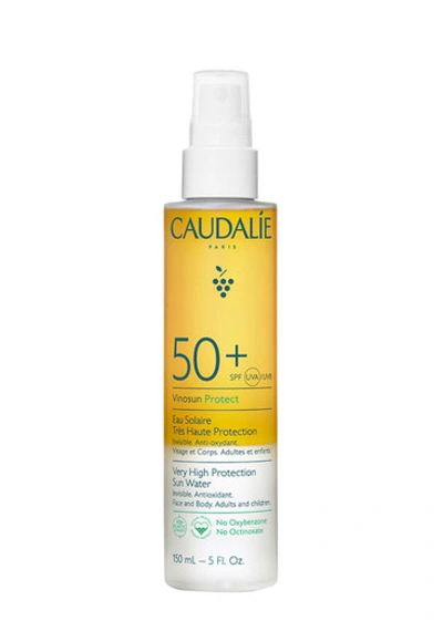 Caudalíe Vinosun Very High Protection Sun Water Spf50+ 150ml In White