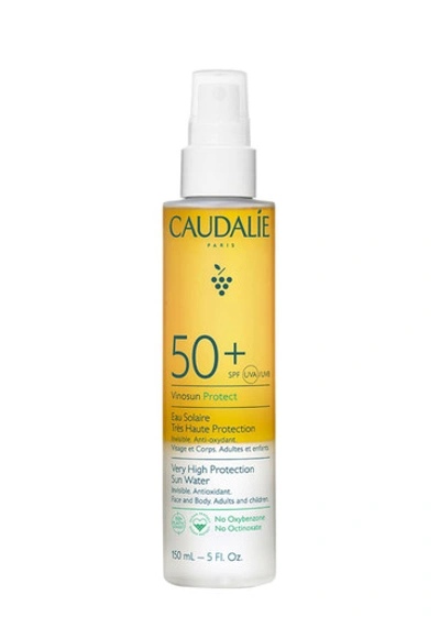 Caudalíe Caudalie Vinosun Very High Protection Water Spf50+ 150ml In White