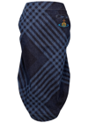 Vivienne Westwood Pleat Skirt In Blue