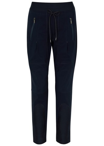 High Entrust Stretch-jersey Trousers In Navy