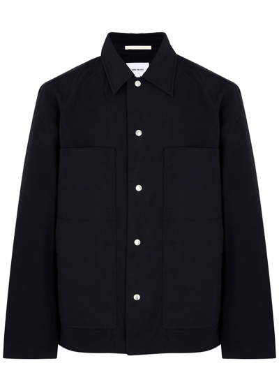 Norse Projects Pelle Nylon Jacket In Navy