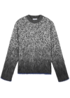 Off-white Arrow Intarsia Jumper In Dark Grey