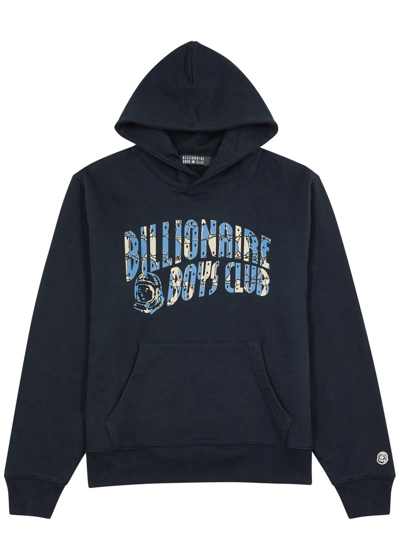 Billionaire Boys Club Kids' Gator Arch Hooded Cotton Sweatshirt In Navy