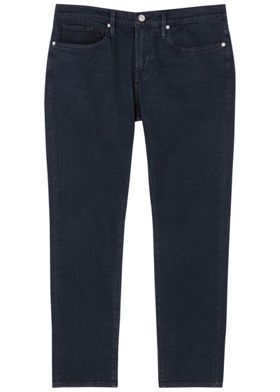 Frame L'homme Slim-leg Jeans In Black