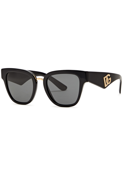 Dolce & Gabbana Wayfarer-style Sunglasses In Black