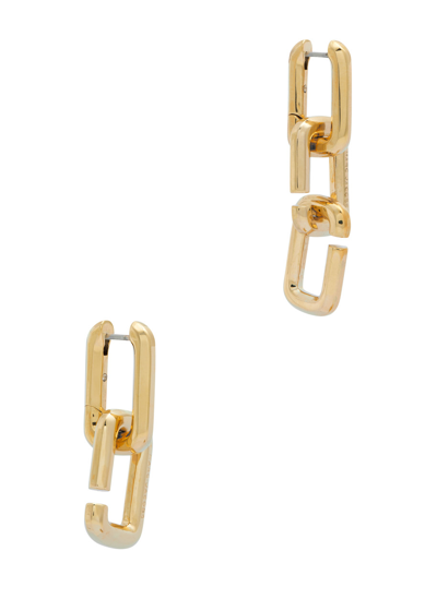 Marc Jacobs J Marc Chain Drop Earrings In Gold