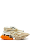 Balmain Beige Unicorn Chunky Sneakers In Beige