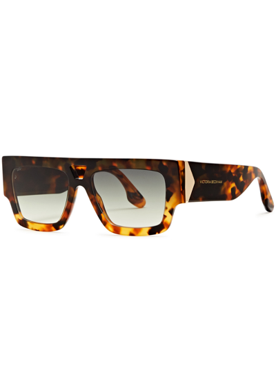 Victoria Beckham D-frame Sunglasses In Brown