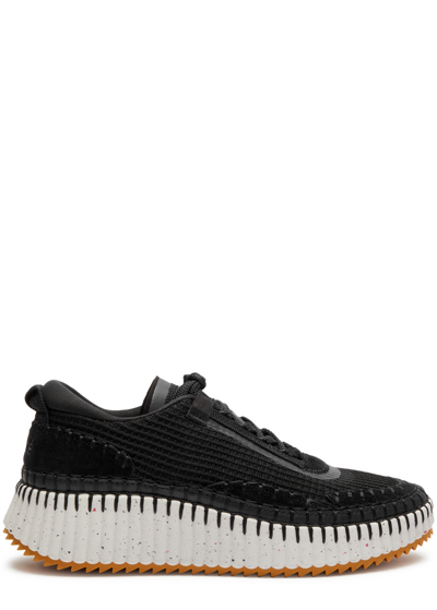 Chloé Chloe Nama Sustainable Sneakers For Women In Black