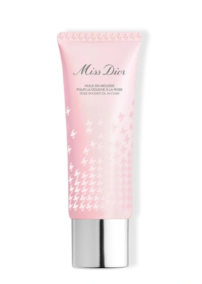 Dior Miss  Rose Shower Oil-in-foam In White