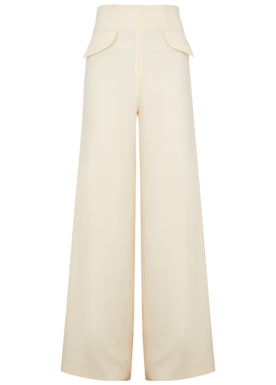 Nafsika Skourti Empire Waist Trouser In Cream