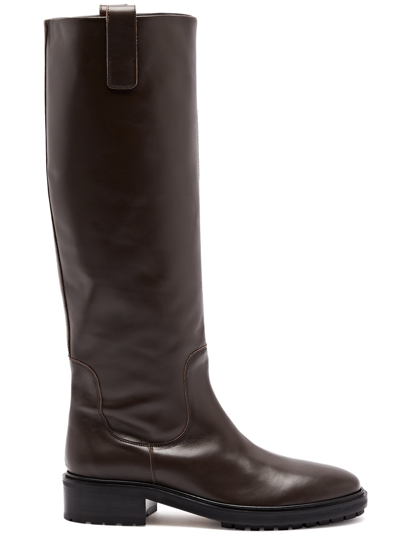 Aeyde Henry Boots In Brown