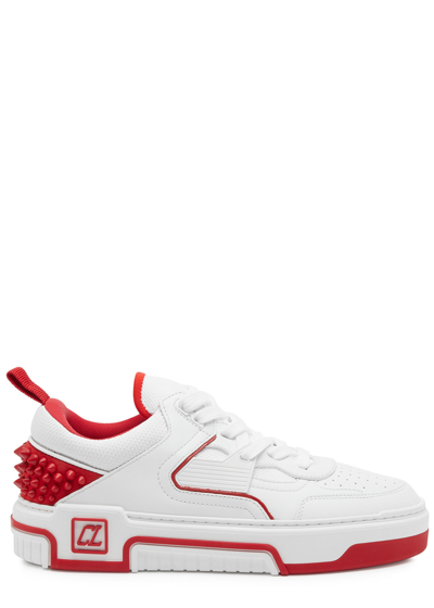 Christian Louboutin Astroloubi Panelled Leather Trainers