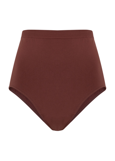 Prism2 Tranquil High-waisted Briefs In Maroon