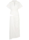 Christopher Esber Comosum Clash Shirtdress In White