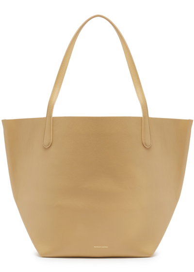 Mansur Gavriel Everyday Leather Tote In Sand