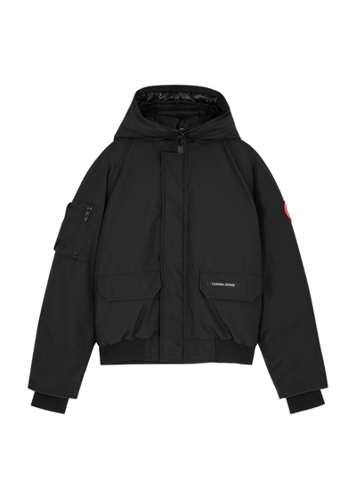 Canada Goose Kids' Chilliwack Down Bomber Jacket In Black