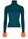 La Doublej High Kick Top In Blue