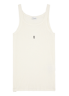 Saint Laurent Canottiera Cassandre In White