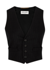 Saint Laurent Coats & Jackets In Black