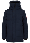 Canada Goose Carson Quilted Arctic-tech Parka In Navy