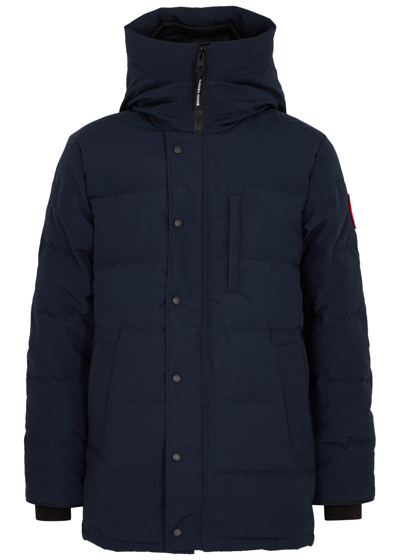 Canada Goose Carson Quilted Arctic-tech Parka In Navy