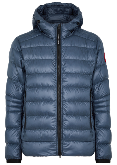 Canada Goose Crofton Quilted Shell Jacket In Dark Grey