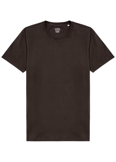 Colorful Standard Cotton T-shirt In Dark Brown