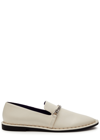 Stella Mccartney Falabella Vegan Leather Loafers In White
