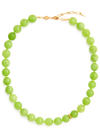 ANNI LU ANNI LU GREEN BOWL 18KT GOLD-PLATED NECKLACE