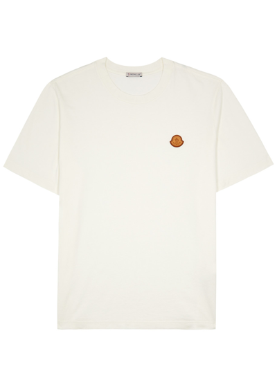 MONCLER MONCLER LOGO COTTON T-SHIRT