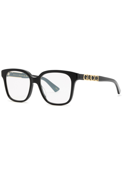 Gucci Square-frame Optical Glasses In Black