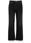 Citizen Of Humanity Daphne High Rise Stovepipe In Black