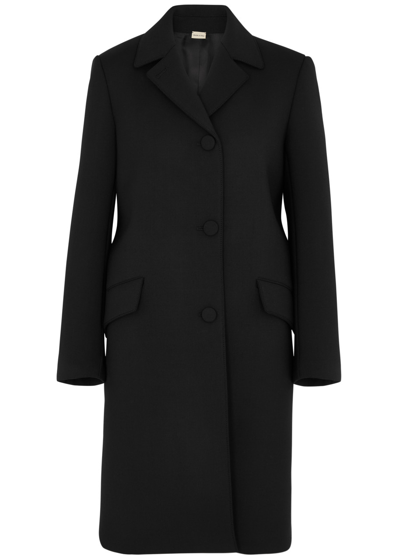 Gucci Horsebit-embellished Coat In Black
