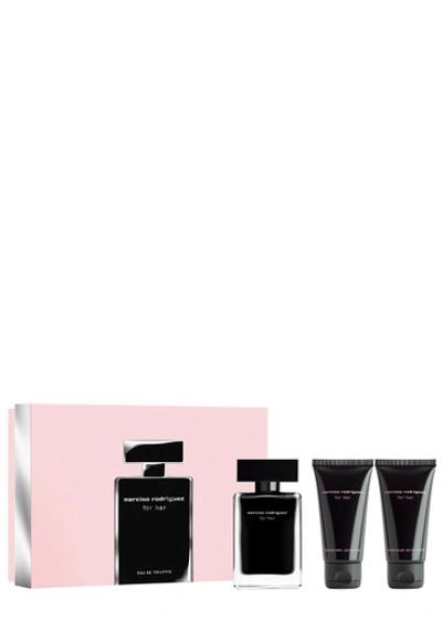 Narciso Rodriguez For Her Eau De Toilette 50ml Gift Set In White