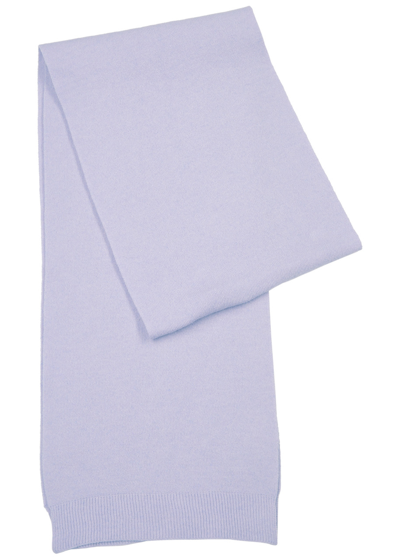 Colorful Standard Wool Scarf In Lilac