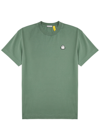 Moncler Genius 8 Moncler Palm Angels Cotton T-shirt In Green