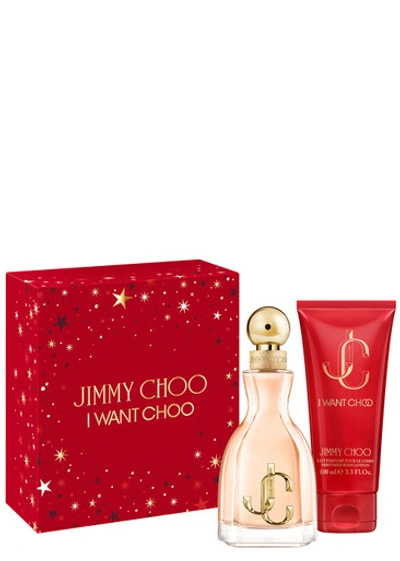 Jimmy Choo I Want Choo Eau De Parfum Gift Set 60ml In White