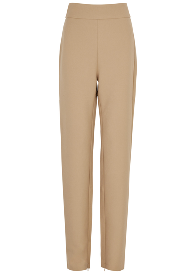 Odd Muse Ultimate Muse Straight-leg Trousers In Camel