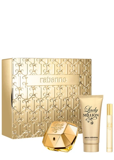 Rabanne Lady Million Eau De Parfum Gift Set 80ml