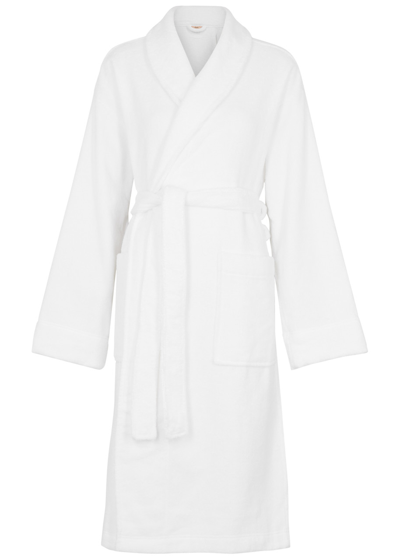 Eberjey Terry-cotton Robe In White